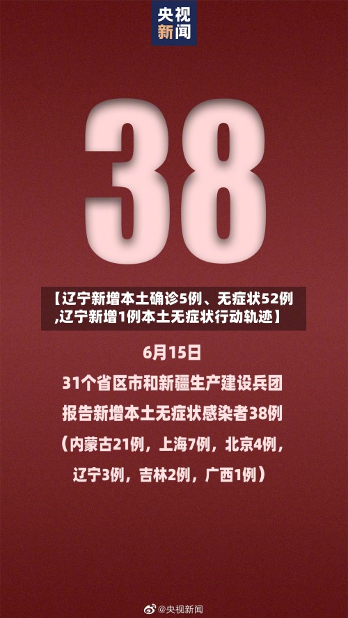 【辽宁新增本土确诊5例、无症状52例,辽宁新增1例本土无症状行动轨迹】-第2张图片