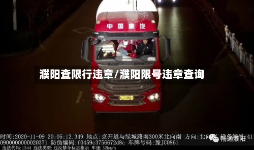 濮阳查限行违章/濮阳限号违章查询