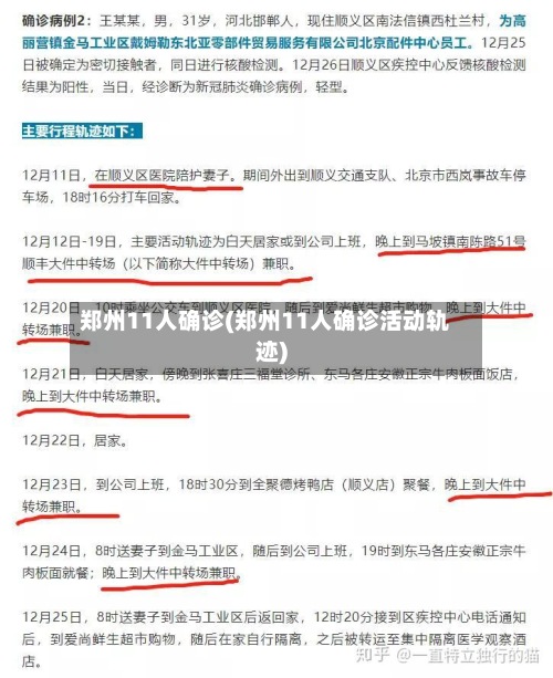 郑州11人确诊(郑州11人确诊活动轨迹)-第2张图片