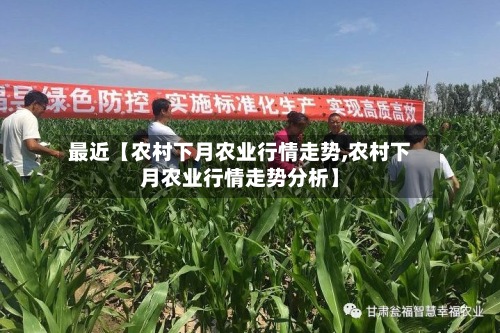 最近【农村下月农业行情走势,农村下月农业行情走势分析】-第2张图片