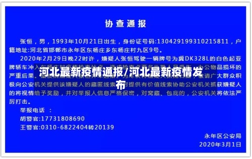 河北最新疫情通报/河北最新疫情发布-第2张图片