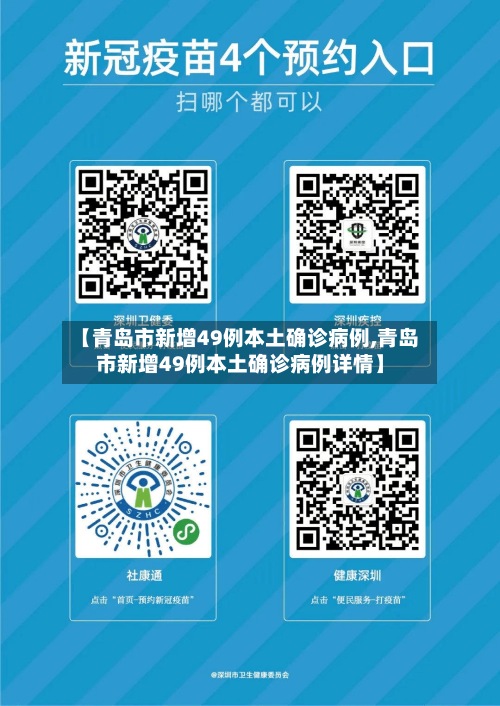 【青岛市新增49例本土确诊病例,青岛市新增49例本土确诊病例详情】-第3张图片