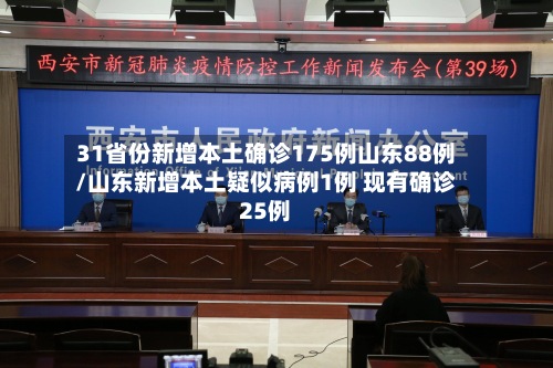 31省份新增本土确诊175例山东88例/山东新增本土疑似病例1例 现有确诊25例-第2张图片