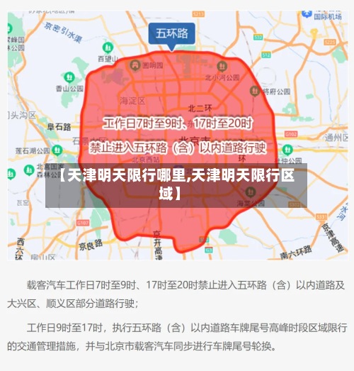 【天津明天限行哪里,天津明天限行区域】