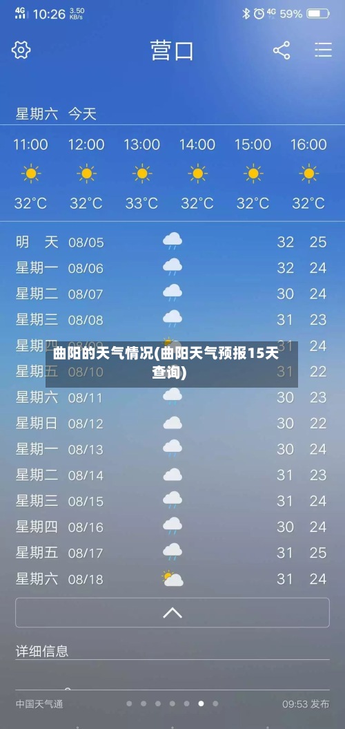 曲阳的天气情况(曲阳天气预报15天查询)