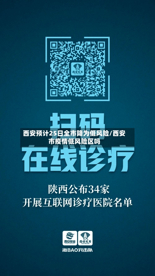 西安预计25日全市降为低风险/西安市疫情低风险区吗