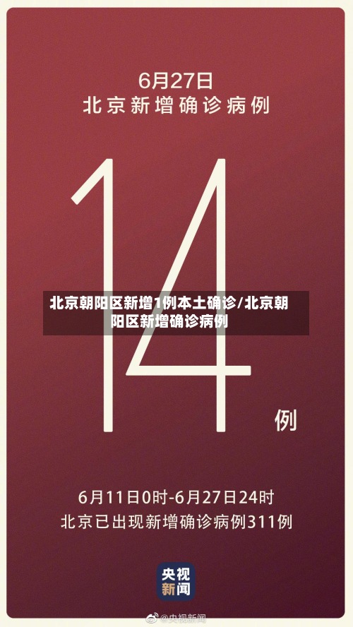 北京朝阳区新增1例本土确诊/北京朝阳区新增确诊病例-第2张图片