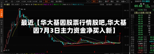 最近【华大基因股票行情股吧,华大基因7月3日主力资金净买入新】-第2张图片