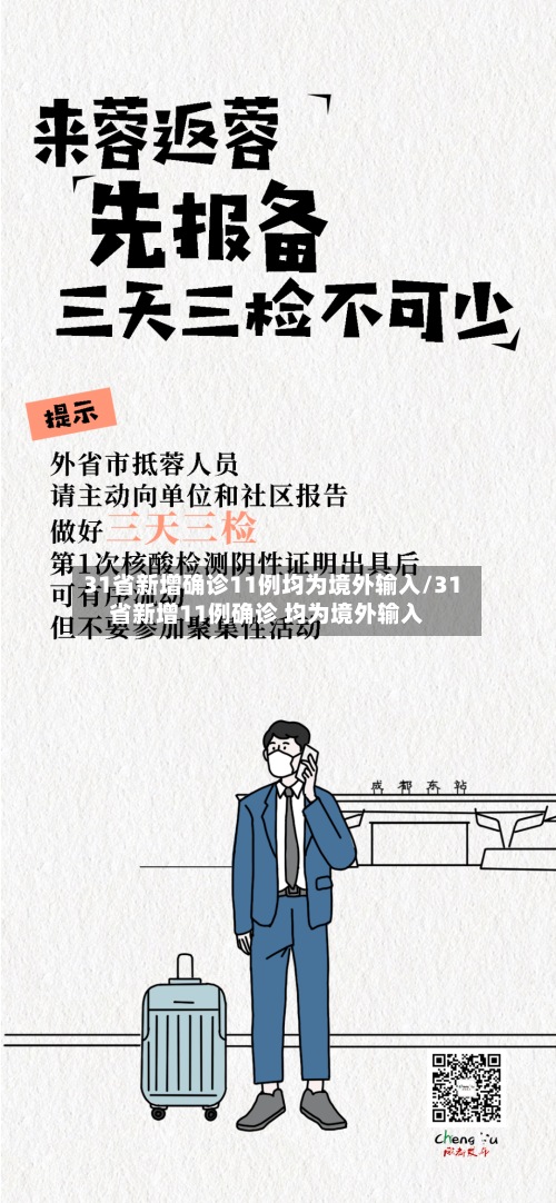 31省新增确诊11例均为境外输入/31省新增11例确诊 均为境外输入-第2张图片