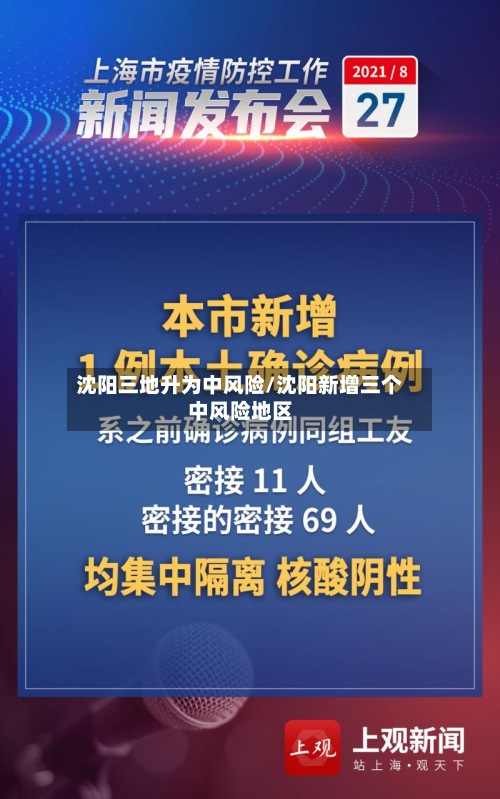 沈阳三地升为中风险/沈阳新增三个中风险地区-第2张图片