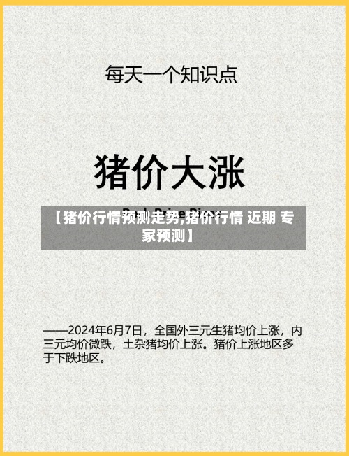 【猪价行情预测走势,猪价行情 近期 专家预测】