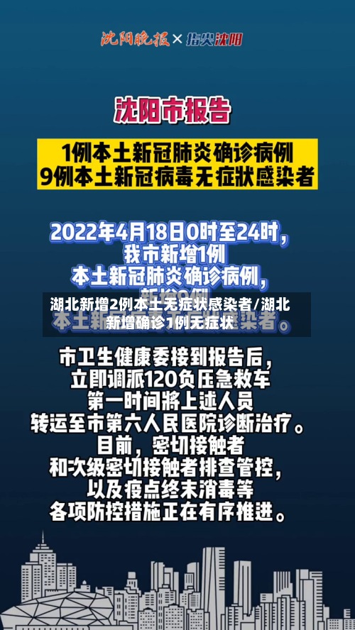 湖北新增2例本土无症状感染者/湖北新增确诊1例无症状-第3张图片
