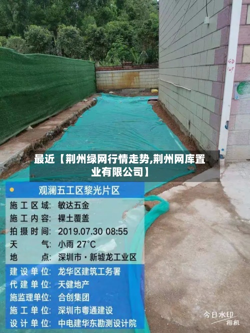 最近【荆州绿网行情走势,荆州网库置业有限公司】