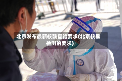 北京发布最新核酸查验要求(北京核酸检测的要求)-第2张图片