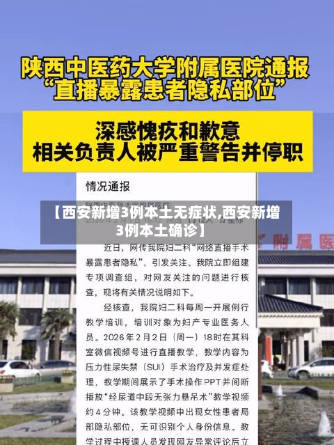【西安新增3例本土无症状,西安新增3例本土确诊】-第3张图片