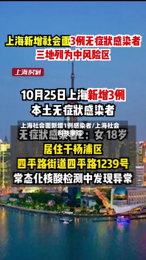 上海社会面新增1例感染者/上海社会科技学院-第3张图片