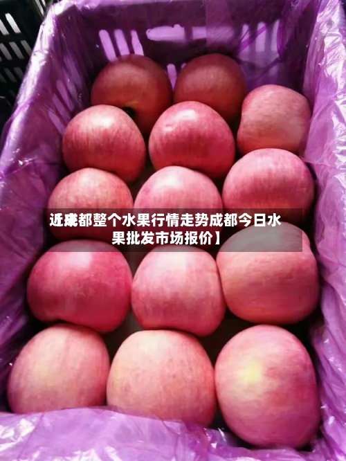 近来
【成都整个水果行情走势成都今日水果批发市场报价】