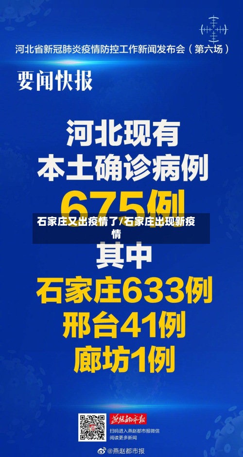 石家庄又出疫情了/石家庄出现新疫情