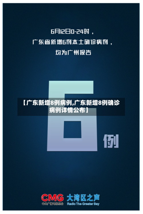 【广东新增8例病例,广东新增8例确诊病例详情公布】