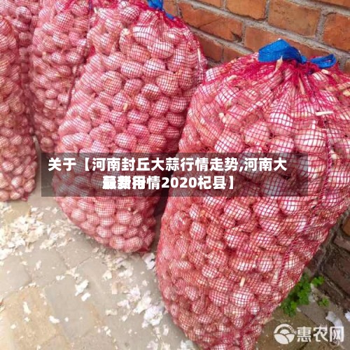 关于【河南封丘大蒜行情走势,河南大蒜费用最新行情2020杞县】-第3张图片